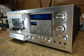 Pioneer CT - F1250 Cassette Deck Flagship Fully Restored NM 3
