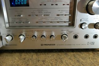 Pioneer CT - F1250 Cassette Deck Flagship Fully Restored NM 5