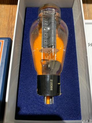 Match Pair Western Electric WE 300B Vacuum Tube: Tester 86/86 Min 58 11