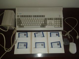 Amiga A1200 Commodore Computer Vintage with Power Supply & Disks Workin 9