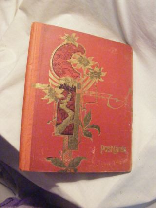 Decorative Old Book For Post - Cards