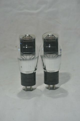 (2) Rca Cunningham 2a3 Mono Plate Tubes.  Stock