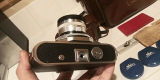 VOIGTLANDER PROMINENT CAMERA ULTRON 1:2 50 lens Walz filters 35mm Case, 10
