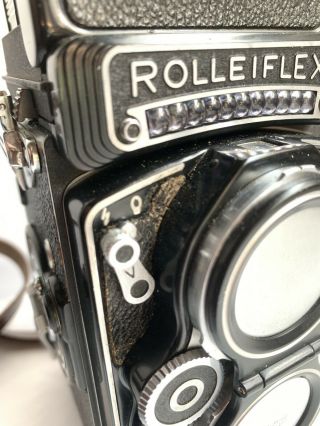 Rolleiflex 3.  5 F Type I TLR Camera w/ Xenotar Lens 2203056 (Serviced by Pro) 2