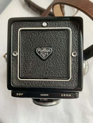 Rolleiflex 3.  5 F Type I TLR Camera w/ Xenotar Lens 2203056 (Serviced by Pro) 6