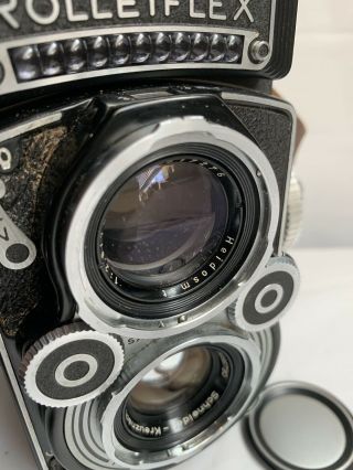 Rolleiflex 3.  5 F Type I TLR Camera w/ Xenotar Lens 2203056 (Serviced by Pro) 9
