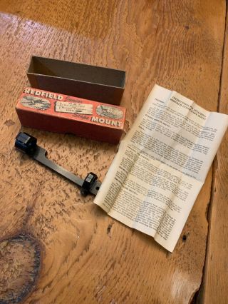 Vintage Redfield Junior Scope Mount For Winchester 1954 Model 70 Nos Wow