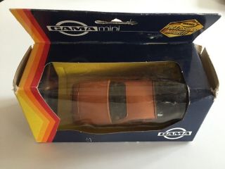 Gama Mini 892 Porsche 924 Vintage Diecast Car Toy1:43 Bronze Color Box 8 1111 00