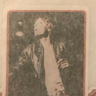 Vintage Mick Jagger Iron On Vintage Shirt Transfer 1970s Rolling Stones 2