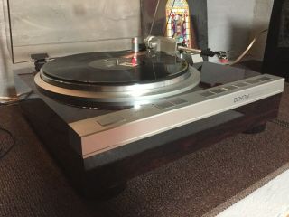 Denon Dp - 47f Turntable In Fantastic.  Restored And Recapped