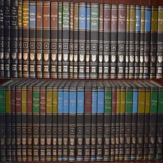 Encyclopedia Britannica Great Books Of The Western World Complete Set -