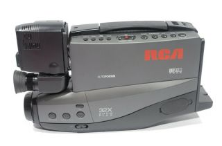 Rca Cc439 Vintage Vhs Camcorder Camera Recorder Color Playback Case