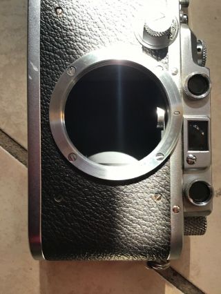 Leica Leitz 3C,  IIIC Camera With Summar 5cm F2 Lens & Case. 12
