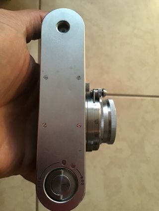 Leica Leitz 3C,  IIIC Camera With Summar 5cm F2 Lens & Case. 4