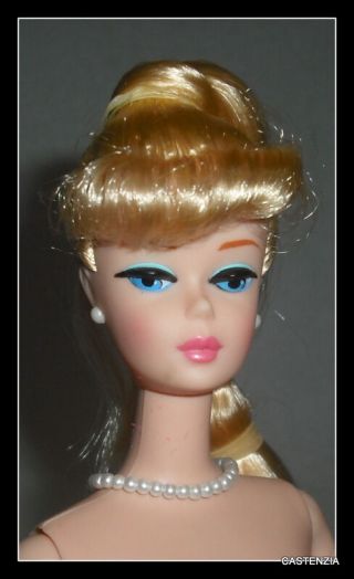 Nude Barbie Mattel Blonde Blue Eyes Vtg Face Barbie Loves Elvis Doll For Ooak