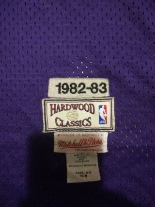 Magic Johnson Mitchell And Ness Hardwood Classics Vintage Jersey 1979 - 1980