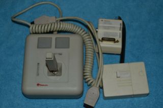 Vintage Apple IIc Portable Computer A2S4000 w/joystick,  R/F Adapter 4