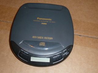 Vtg Panasonic Walkman Personal Portable Cd Player Sl - S200 Xbs Anti - Shock Memory