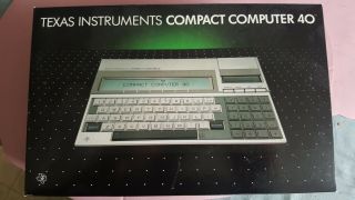 Nos Texas Instruments Compact Computer 40 - Contents