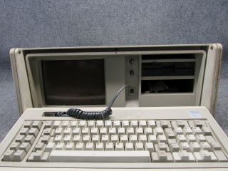 IBM 5155 Vintage Portable Personal Compaq Computer RAM 1GB No HD 2