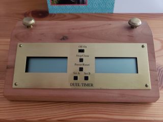Vintage Collectible Duel Timer Chess Clock Digital