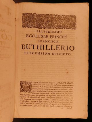 1689 Saint Thomas Aquinas BIBLE & Commentary on Epistles of Paul HUGE FOLIO 8