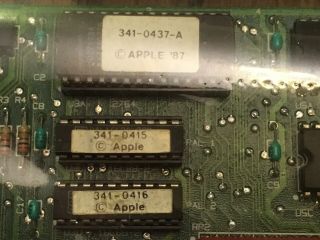 Vintage Apple II IIe IIgs SCSI Card 607 - 0291 - A OEM Computer 7