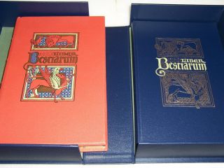 Folio Society Liber Bestiarum Ms Bodley 764 - With Companion Volume