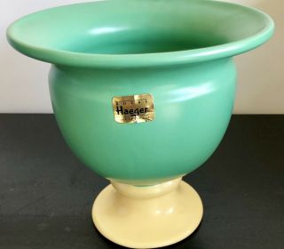 Vintage Royal Haeger Large Planter / Vase,  Green Mid Century Modern,  Fabulous