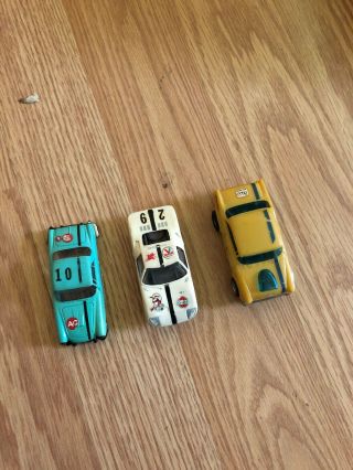 3 Vintage Afx Ho Slot Cars One Body Other And Other Is Good