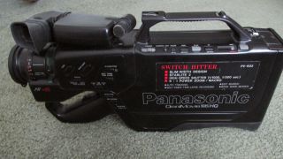 Vintage Panasonic Pv - 602 Omnimovie Vhs Tape Hq Camcorder