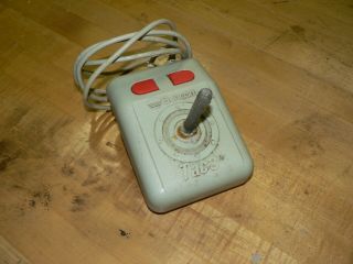 Vintage Commodore 128D Personal Computer & Keyboard Power Cord TV Cord Joystick 12