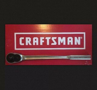 Vintage Craftsman Usa 3/4 Drive Ratchet Wrench U.  S.  A.  - Ku - 44804 Rare Authentic