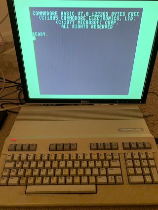 Commodore 128 Personal Computer And C - 128