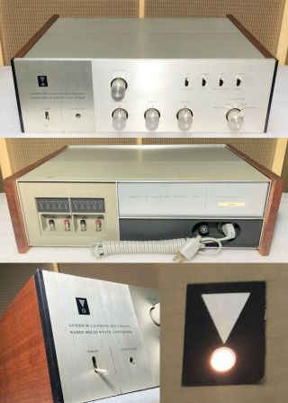 Jbl Sa600 Integrated Stereo Amplifier / Sg520,  Se402 Lansing For L100 4343 C36