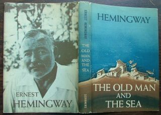 The Old Man and the Sea by Ernest Hemingway First Ed in Dj 1952 2