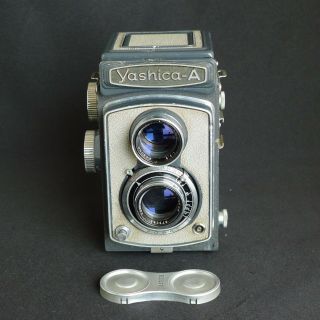 Yashica Yashicaflex A Tlr Camera With 80mm F/3.  5 Lens,  Ready To Use