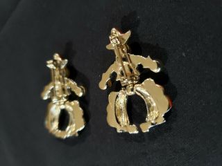 Vintage & Costume Jewelry w/ 2 Freirich Brooches and Movable Cowboy Pearl Pins 3