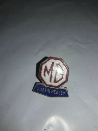 Vintage Mg Austin Healey Lapel Pin Hat Pin Tie Tac