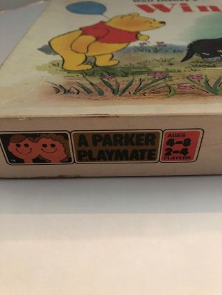 Vintage Board Game - Walt Disney ' s - WINNIE the POOH - Parker Brothers Inc. 2