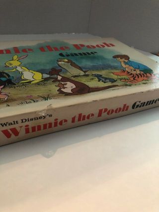 Vintage Board Game - Walt Disney ' s - WINNIE the POOH - Parker Brothers Inc. 3