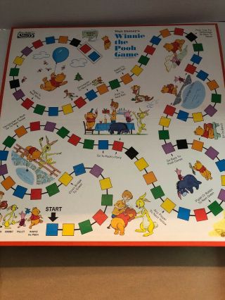 Vintage Board Game - Walt Disney ' s - WINNIE the POOH - Parker Brothers Inc. 4