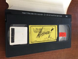 Woodchipper Massacre VHS,  Vintage Horror,  Rare 8