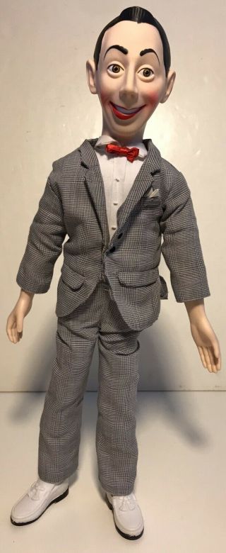 Vintage 1987 Pee - Wee Herman Pull String Talking Doll Matchbox 18 "