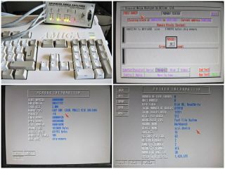 Commodore Amiga 1200 NTSC with 3.  1 rom,  2mb chip ram,  