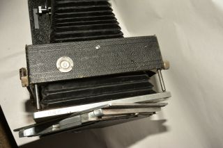 LINHOF TECHNIKA 5X7 (13X18 cm) EARLY MODEL,  3035,  1936.  WITH SYMMAR LENS. 10