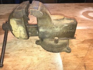 Vintage Wilton Schiller Torco Bench Vise 5” Stmf 40 Made In The Usa