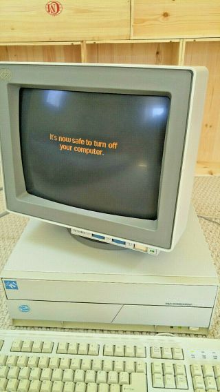 Vintage IBM PS/1 Consultant Desktop PC Win 95 486DX 33MHz Model 2155 - Z33 11