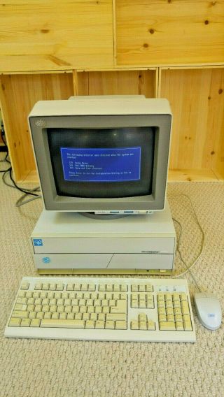 Vintage IBM PS/1 Consultant Desktop PC Win 95 486DX 33MHz Model 2155 - Z33 3