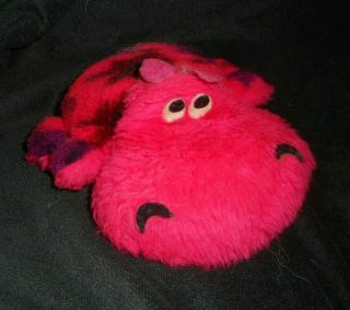 Vintage R Dakin Dardenelle Dream Pillow Pets Pink Hippo Stuffed Animal Plush Toy